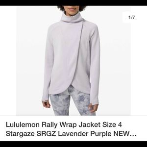 Lululemon Rally Wrap New with tags Size 8